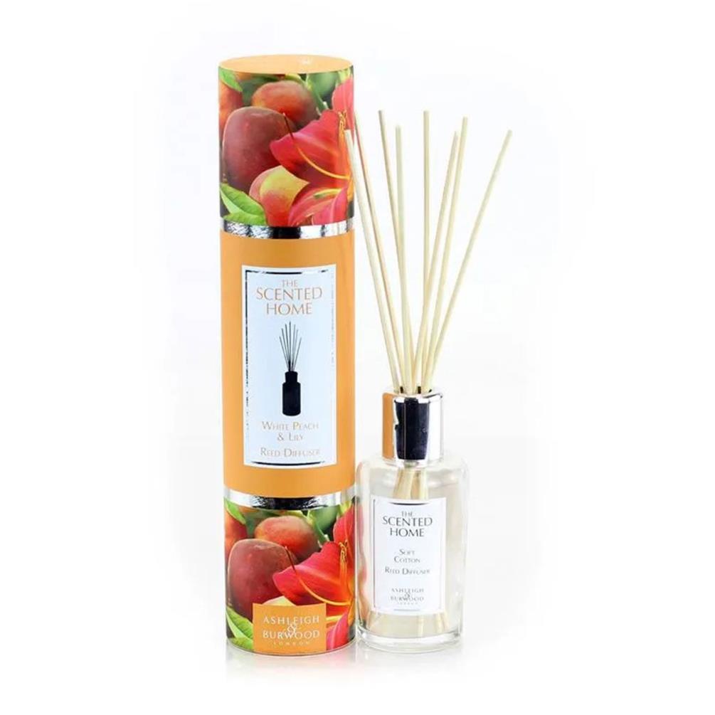 Ashleigh & Burwood White Peach & Lily Scented Home Reed Diffuser £14.36